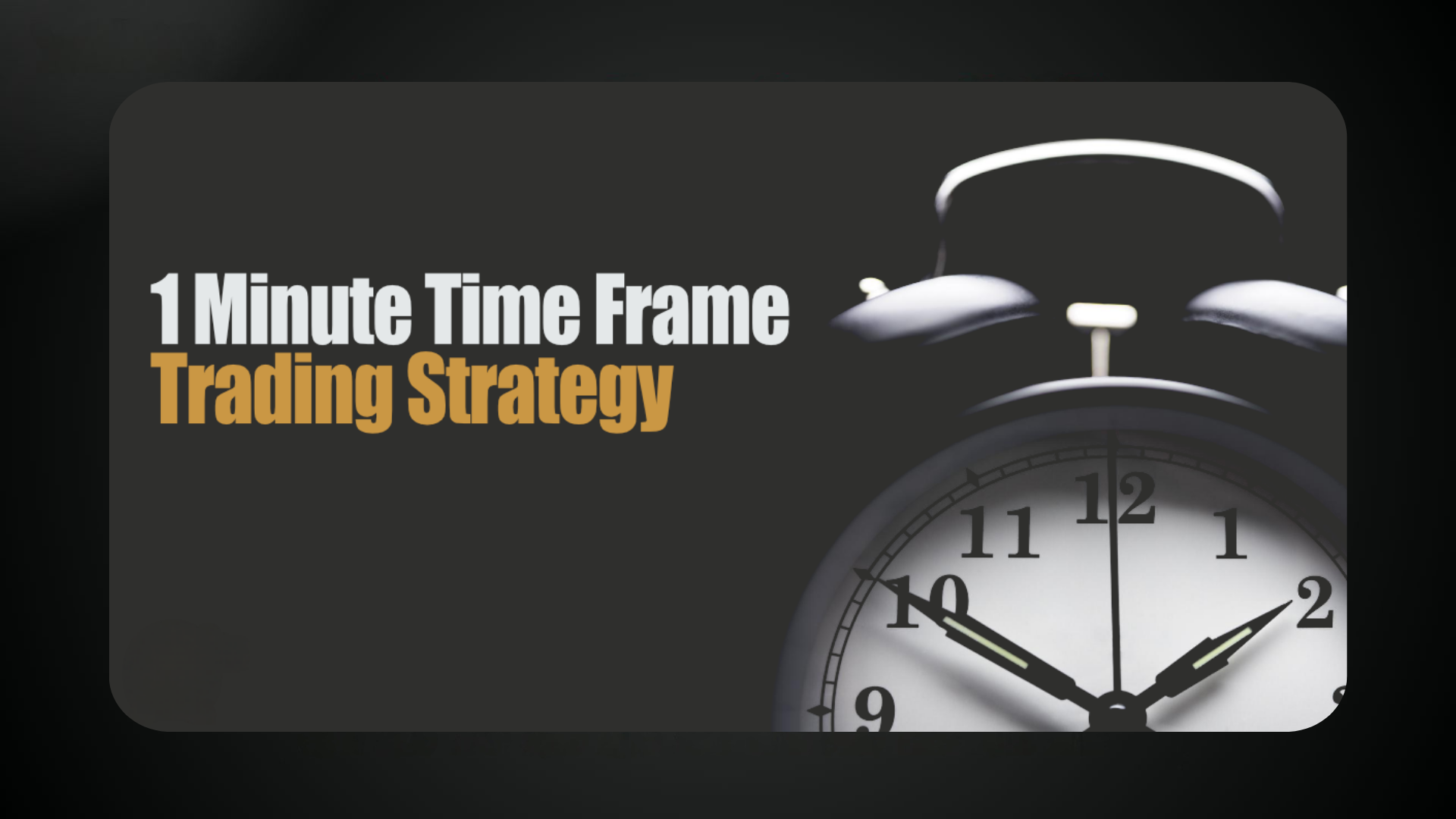 Strategia handlowa w przedziale czasowym 1 minuty 1
